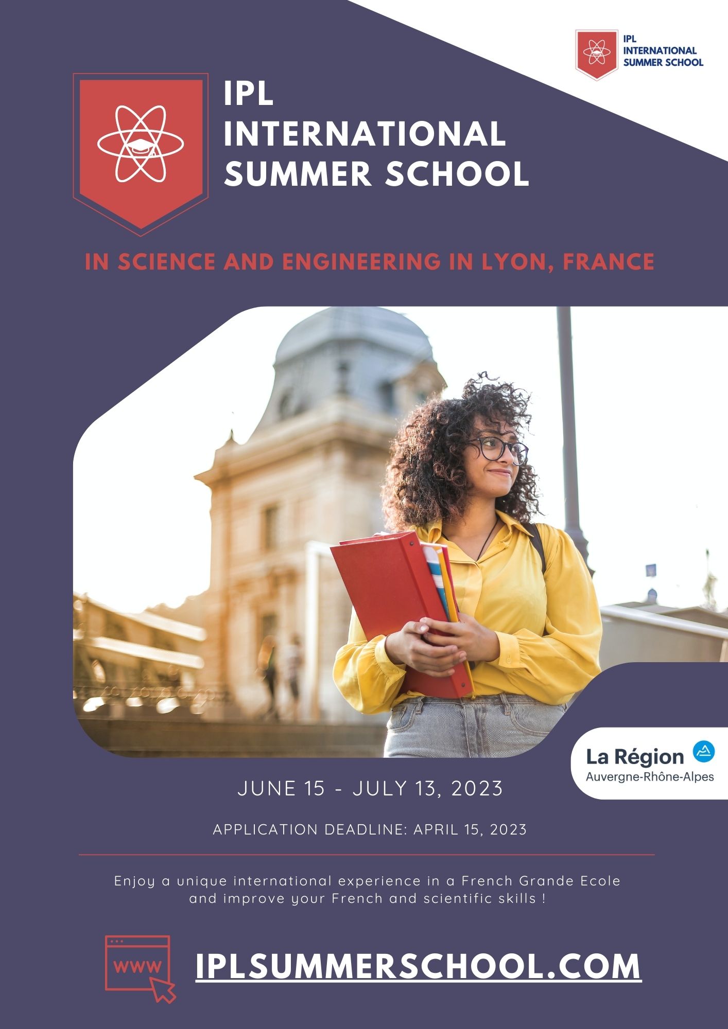 IPL International Summer School 2023 is now open to applications · IPL